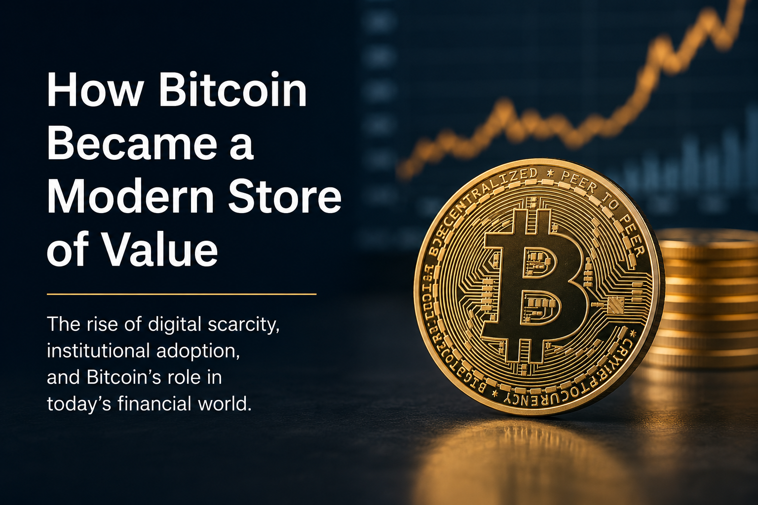 How Bitcoin Became a Modern Store of Value